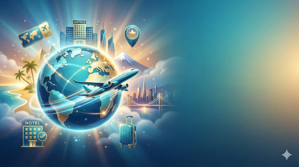 Travel & Hotel Deals 2025 – Best Flight & Accommodation Discounts Banner